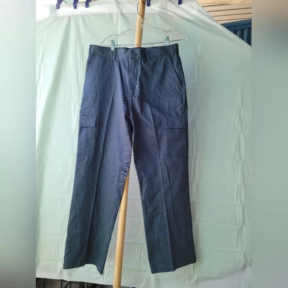 NWT UBA Navy Blue Jeans Work pants 36 waist